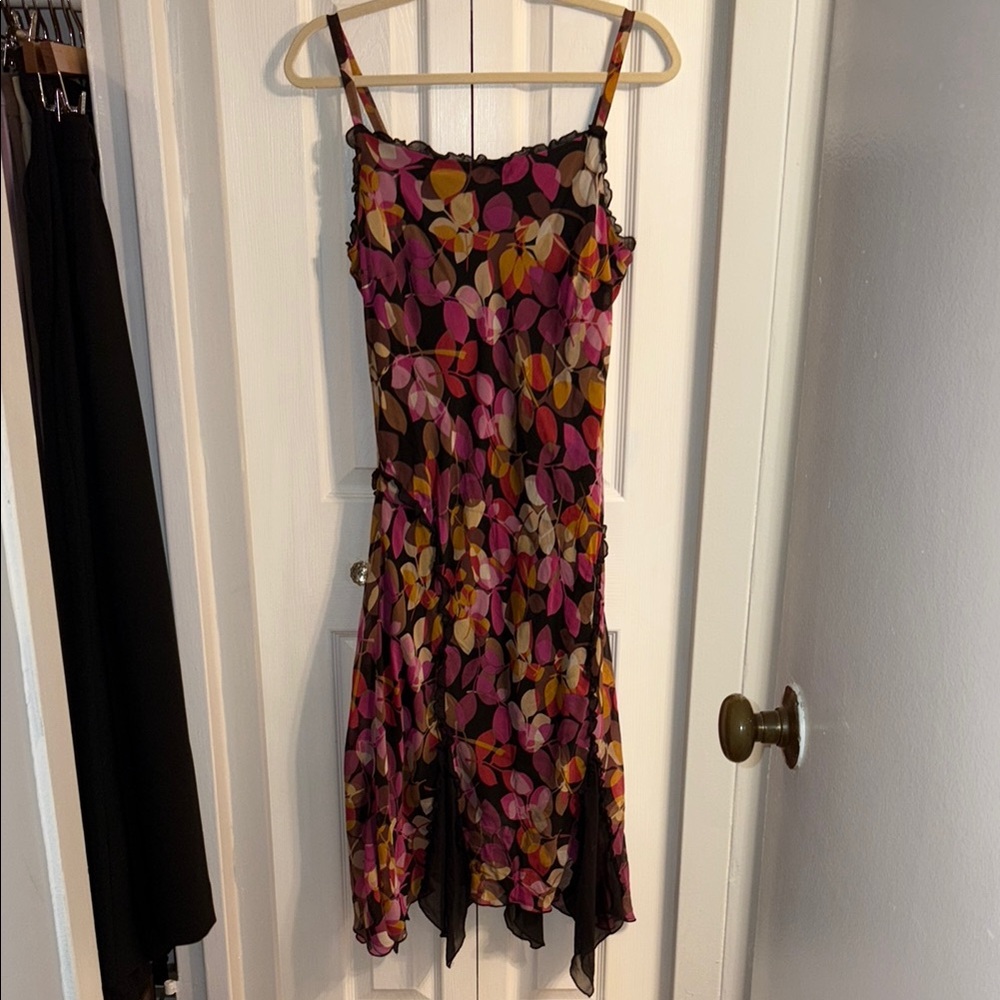 Floral Multicolor Midi Dress